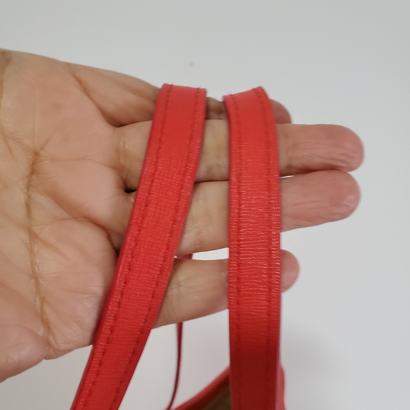 Banana Republic Red and Tan Tote Bag - Picture 7 of 14